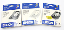 GENUINE OEM Epson T0341, T0347, T0348 Black Ink Lot for Stylus Photo 2200