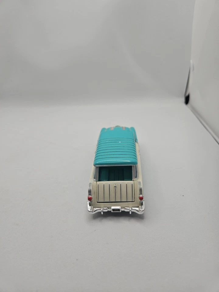 Pontiac Safari 1955, Nomad Station Wagon, Tutone turquesa y blanco 1/43 #CTR1 Foto 3 de 4