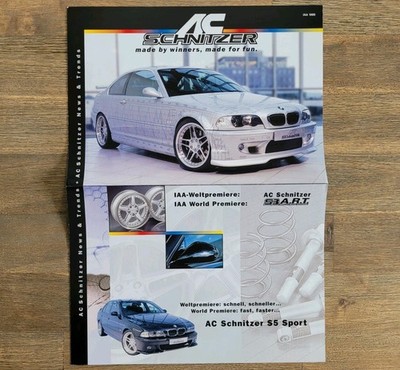 AC Schnitzer BMW S3 A.R.T. /S5/Z3 Brochure/Brochure/folleto/opuscolo/broszura 99