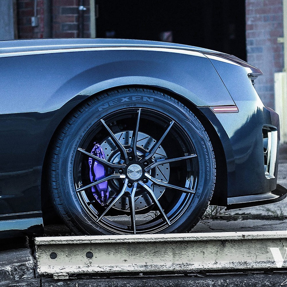 21" VERTINI RF1.2 BLACK FORGED CONCAVE WHEELS RIMS FITS MASERATI GHIBLI