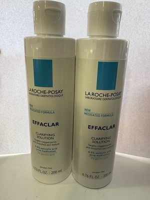 La Roche-Posay Effaclar Clarifying Solution 6.76. oz ea Exp 09/2028 **2 Pack**
