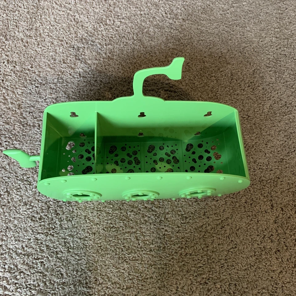 Circo Target 绿色潜艇浴缸游戏时间游泳池玩具存储架球童 — 第 2/4 张图片