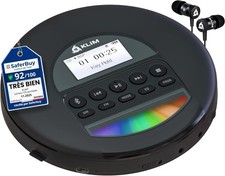 Nomad New 2023 Portable CD Player Walkman W/ Long-Lasting Battery W/ Headphones