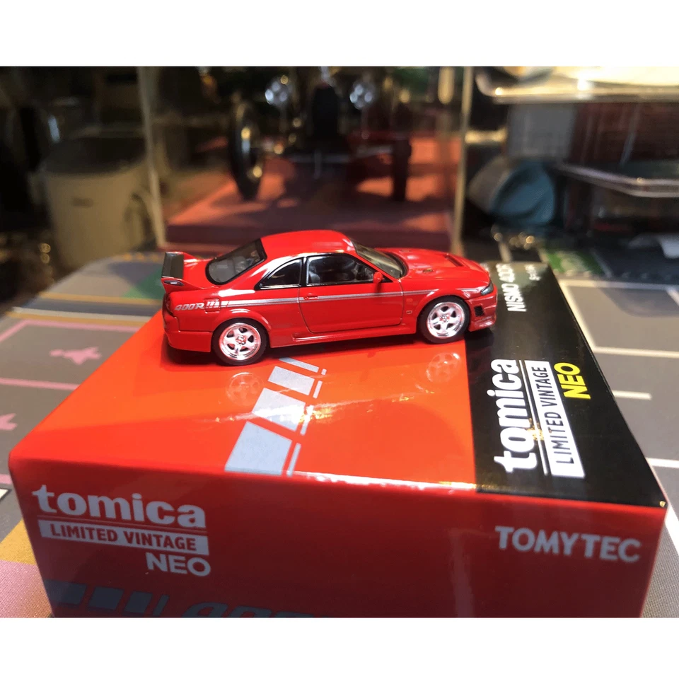 Tomica LV-N305b Skyline GT-R R33 400R 1/64 Limited Vintage Neo Diecast Model Car Foto 2 de 2