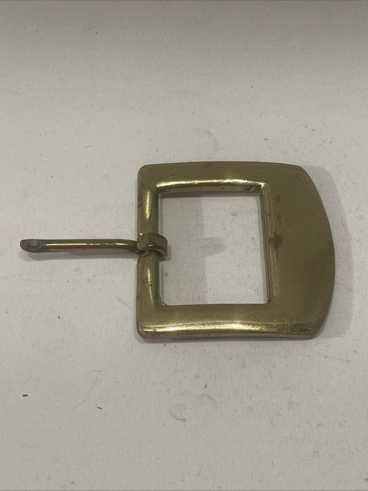 3英寸纯色黄铜圣诞老人-锚-海盗皮带扣-适合2英寸表带 — 第 2/4 张图片