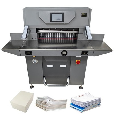 Floor Type Hydraulic Paper Cutter 67cm/26.3in Digital Control Book Trimmer 10CM