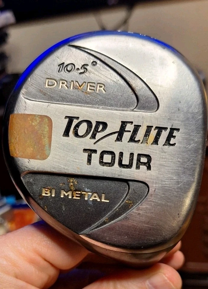 Top Flite Tour, Driver 10.5° Bi Metal, R Flex Graphite Shaft Very Good Condition - Image 4 of 4