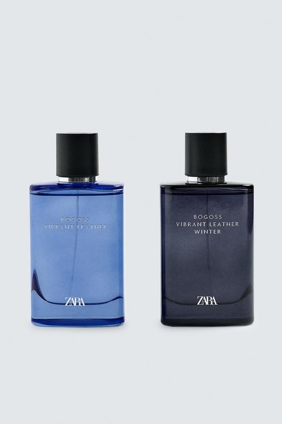 Zara Bogoss Vibrant Leather and WINTER Perfume Set Edp Men 2x100ml