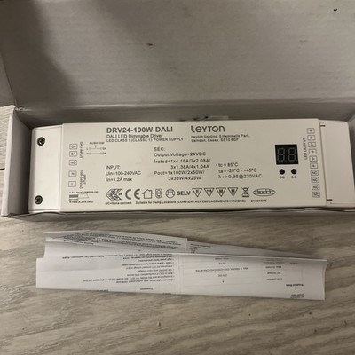 Transformatoren & LED Treiber 24V 100W Reihenklemme Ausgangsbuchse DRV24-100W-DALI