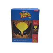 Marvel X-Men '97 Wolverine Mask LED Light Wall or Desk Lamp Paladone Official Ne