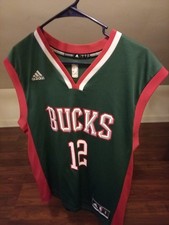 Jabari Parker Milwaukee Bucks Jersey Adidas Small NBA Basketball Vintage