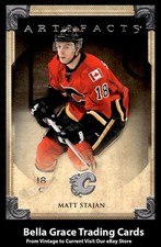 2013-14 Upper Deck Artifacts Matt Stajan #59 Calgary Flames NHL Hockey 