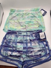 Set Of 2 Girls Champion Lightweight Running Shorts SZ XL Pretty Summer Colors