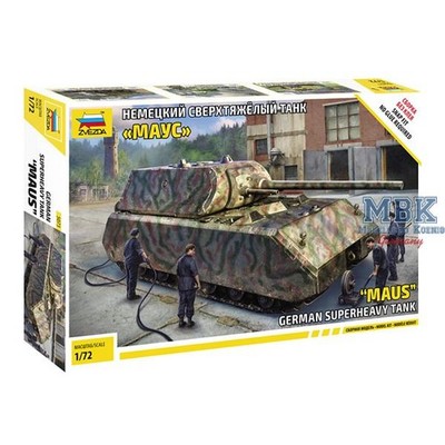 ZVEZDA ZV5073 German superheavy tank MAUS - snap-fit