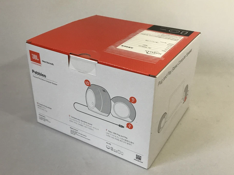 JBL Pebbles Bus Powered Speaker USB / DAC Built-in Black JBLPEBBLESBLKJN - Image 2 of 4