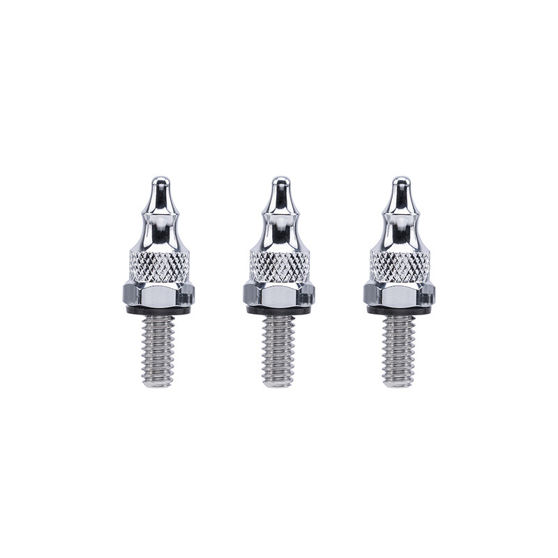 Chrome Windshield Mounting Spikes Screw Fit For Harley Touring Street