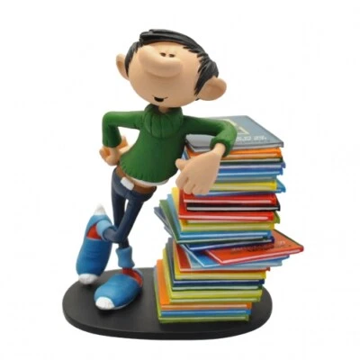 PLASTOY SAS Gaston mit Bücherstapel NEU