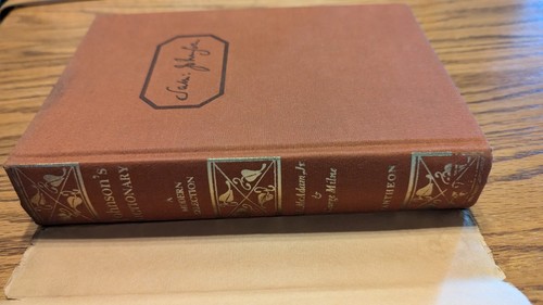 Johnsons Dictionary by EL McAdam Jr & George Milne 1963, 1st Editon 2nd Printing - Picture 8 of 8
