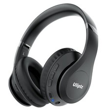 Uliptz Wireless Bluetooth Headphones 65H Playtime 6 EQ Sound Modes HiFi Stere...