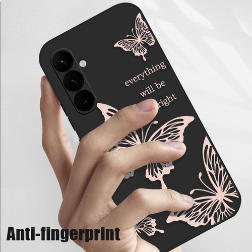 Für Samsung S24 Ultra S23 S22 S21 S20 Butterfly Stoßfeste Silikon Handy Hülle - Zdjęcie 8 z 24