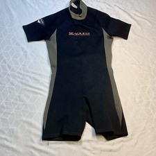 Men's m/L m/g Seaquest Wetsuit Short Leg And Arm Sleeves