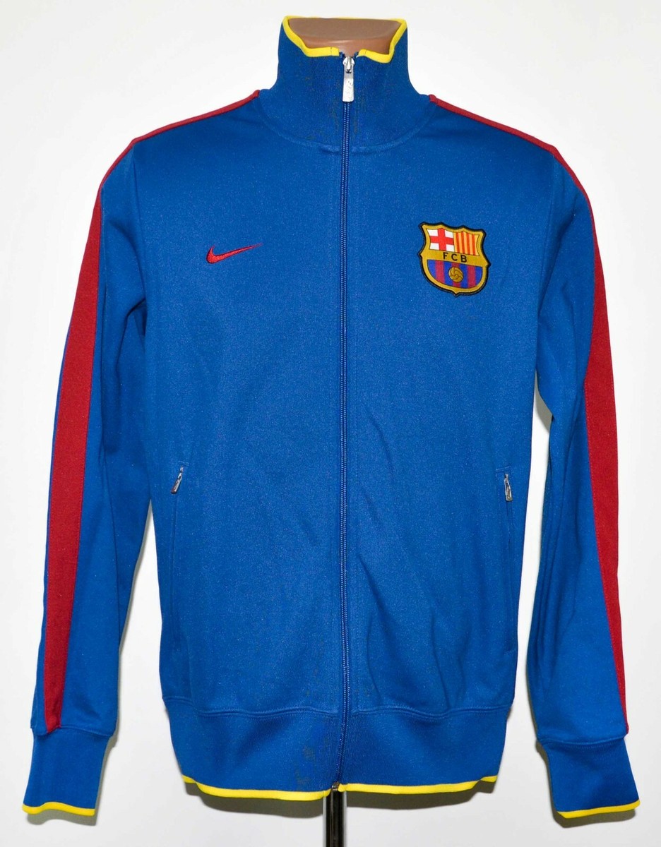 BARCELONA SPAIN 2010/2011 TRAINING FOOTBALL JACKET NIKE SIZE M