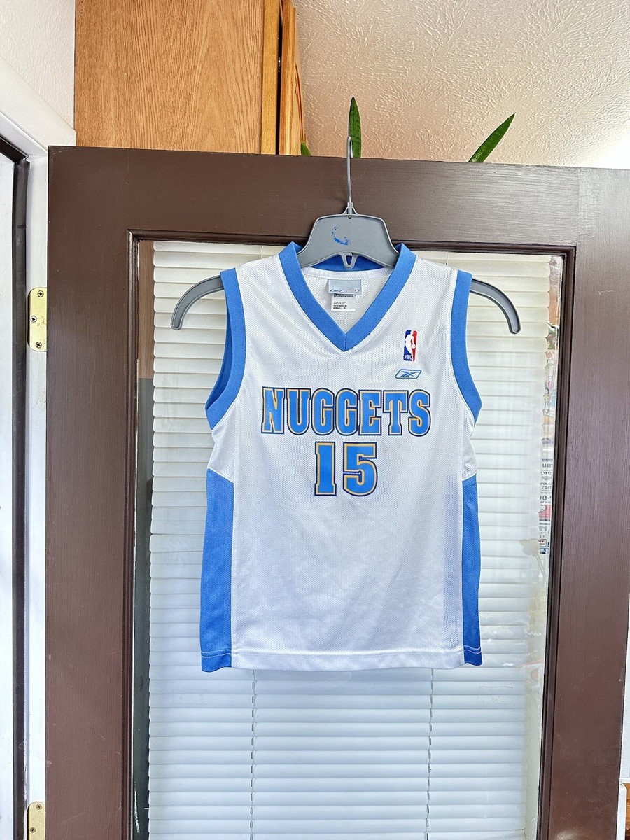Nba Denver Nuggets Throwback Logo Basketball Jersey #15 Anthony