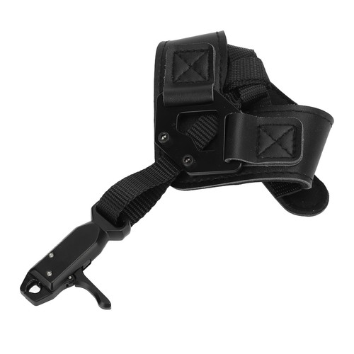 ()Bow Release Aid Archery Adjustable Compound Bow Wrist Strap Shooting Hunting A - Picture 14 of 22