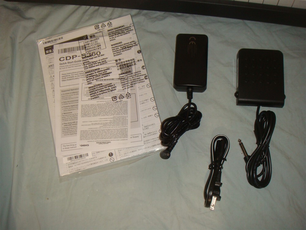 CASIO CDPS360 88 WEIGHTED KEY COMPACT DIGITAL PIANO/KEYBOARD eBay