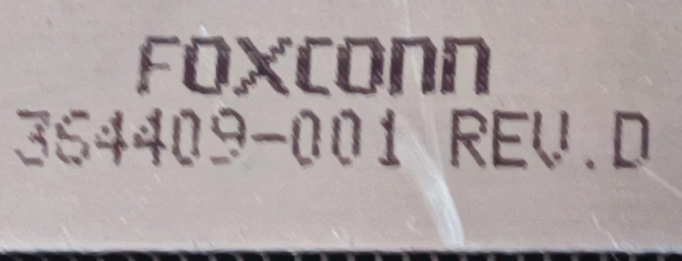 HP Heat sink with CPU Fan - FoxConn 364409-001 Rev.D - Image 2 of 4