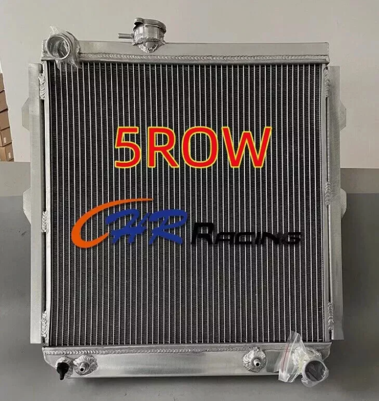 FILA Radiatore alluminio 5 FILE PER TOYOTA LAND CRUISER PRADO KZJ70 71 73 77 78 3.0TD AT