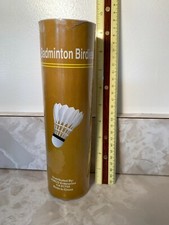 Vintage Aimco Enterprise Badminton Birdies Shuttlecocks Can Made In China NOS