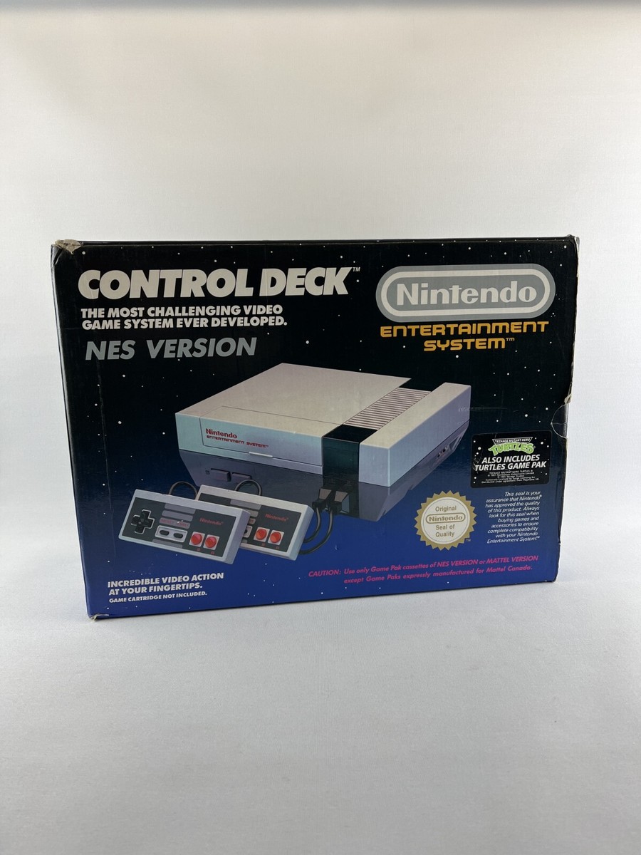 Nintendo Entertainment System NES Version Control Deck Console - Main Image