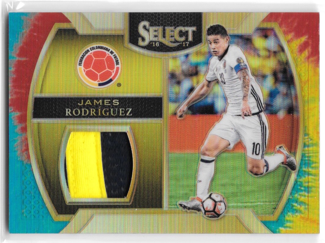 スポーツ選手 PANINI SELECT JAMES RODRIGUEZ 2016-17 Panini Select James Rodriguez Memorabilia Tie-Dye 03