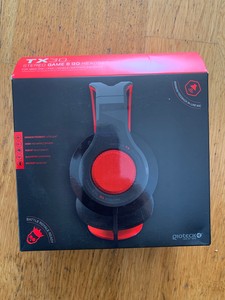 New Gioteck Tx30 Headset Red Ps4 Xbox One Switch Pc Multi Format Ebay