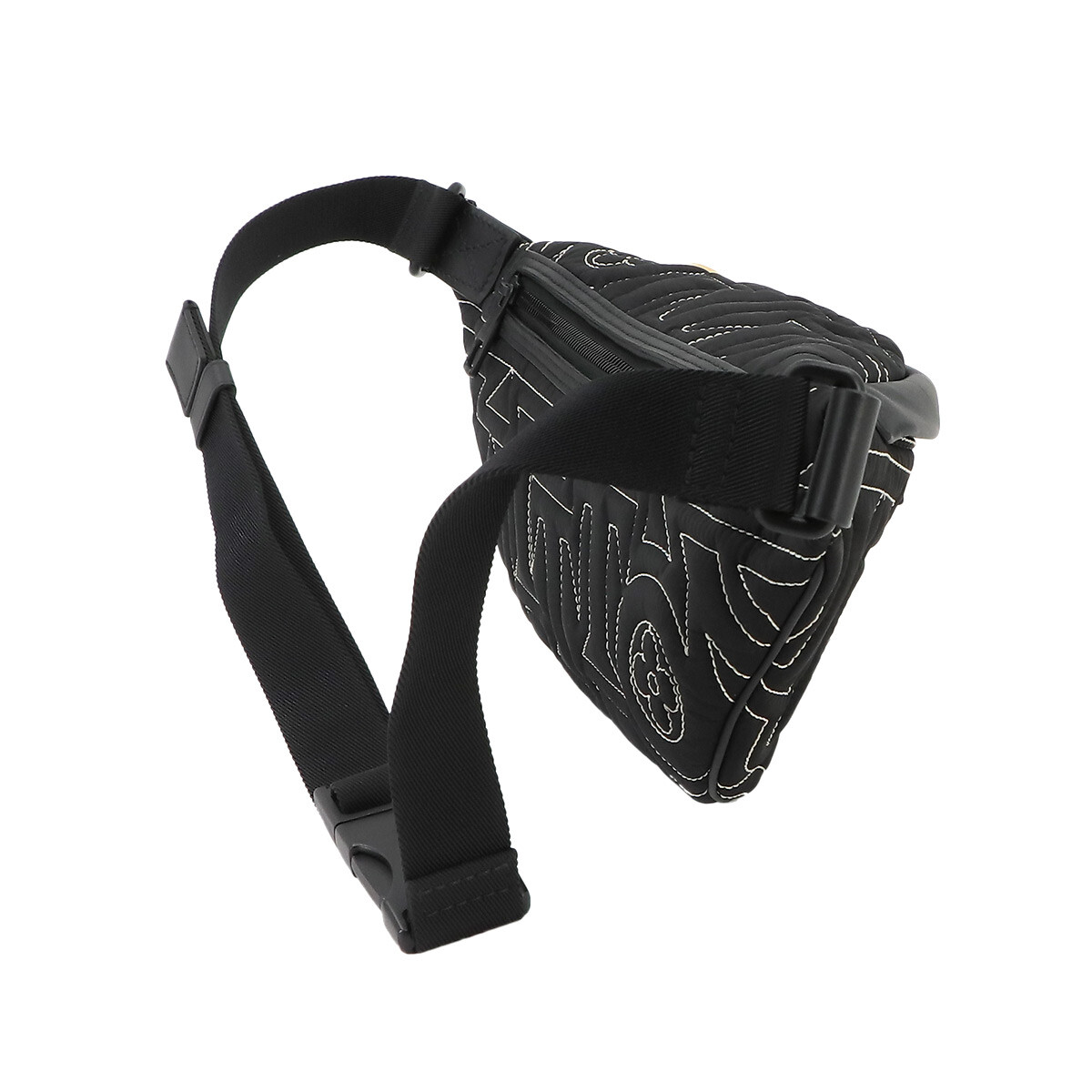 LOUIS VUITTON LV Snow Discovery Bumbag Body Bag Nylon Black LOUIS VUITTON LV Snow Discovery Bumbag Body Bag Nylon Black