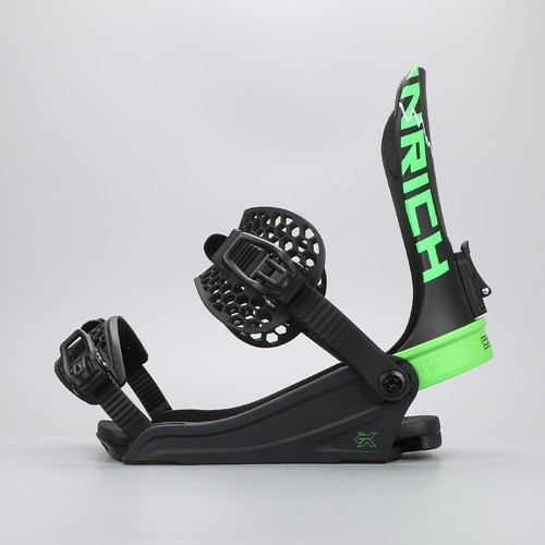 NEW CHANRICH BRAVE SNOWBOARD BINDINGS SIZE MEDIUM 7-9.5 EVA FOOT BEDS ADJUSTABLE - Picture 8 of 10