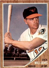 1962 Topps 382 Dick Williams EX #D367584