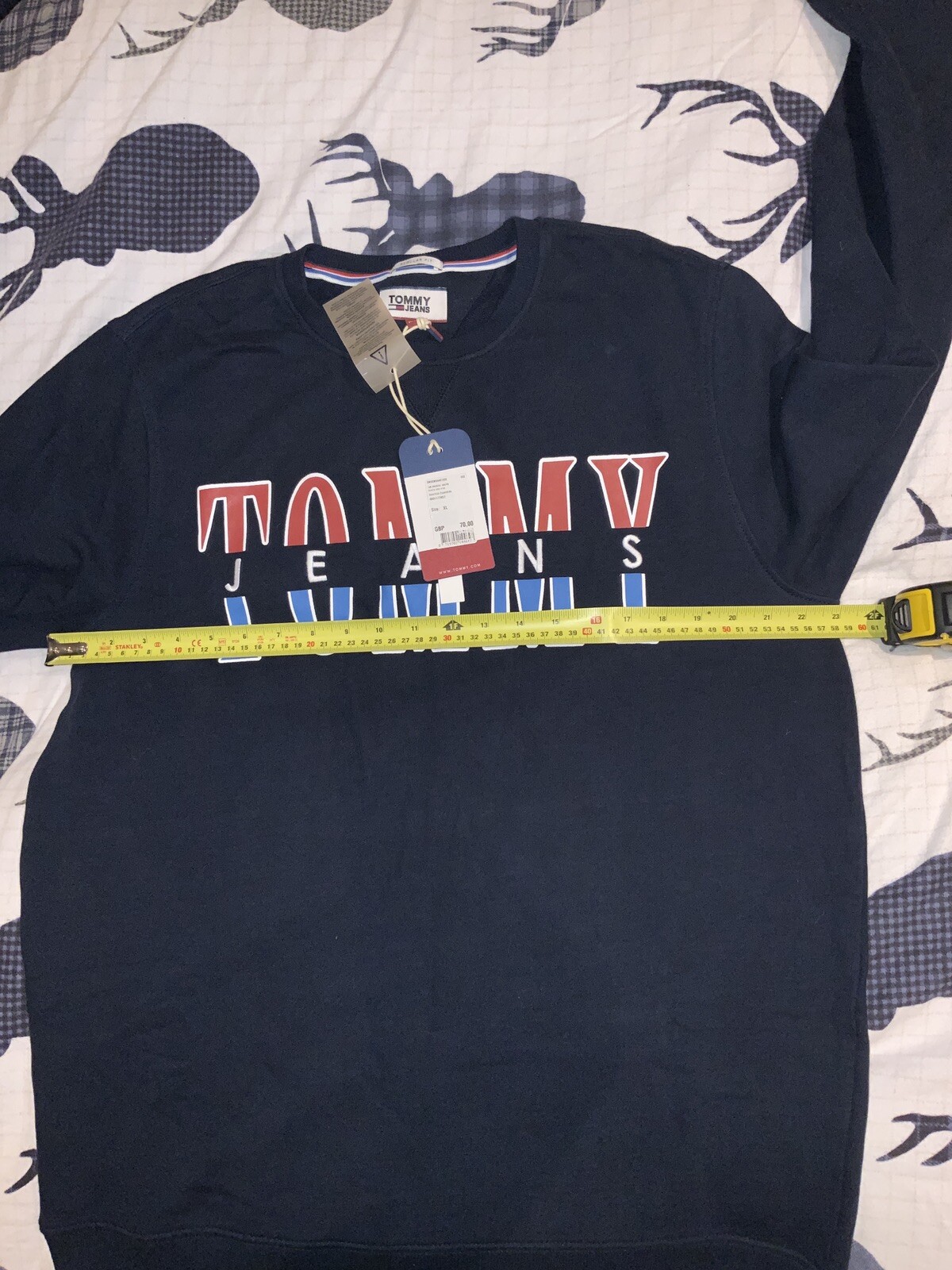 Tommy jeans￼￼ Sweatshirt￼ Jumper Size Xl Brand BNWT RRP £70￼ Christmas GIFT image 7
