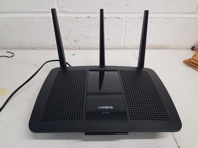 Linksys EA7500 V2 Max-Stream  AC1900 Gigabit WLAN Router mit Adapter