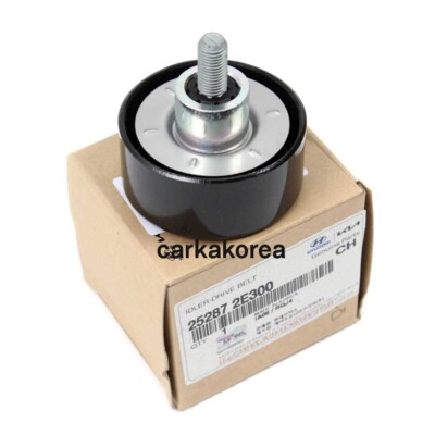sykia Orbit Hair Pierce \"Plate Line\"シルバー ⭐Genuine⭐ Idler Pulley 252863CKA1 for Hyundai Genesis Kia