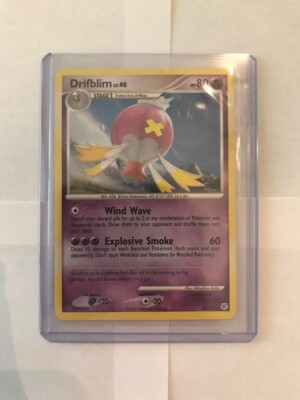 Pokemon Card - Drifblim 24/130 - Diamond & Pearl (High Quality scan inside) 
