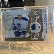 2007-08 Artifacts Frozen Artifacts Patches Gold #FAAS Alexander Steen 17/15