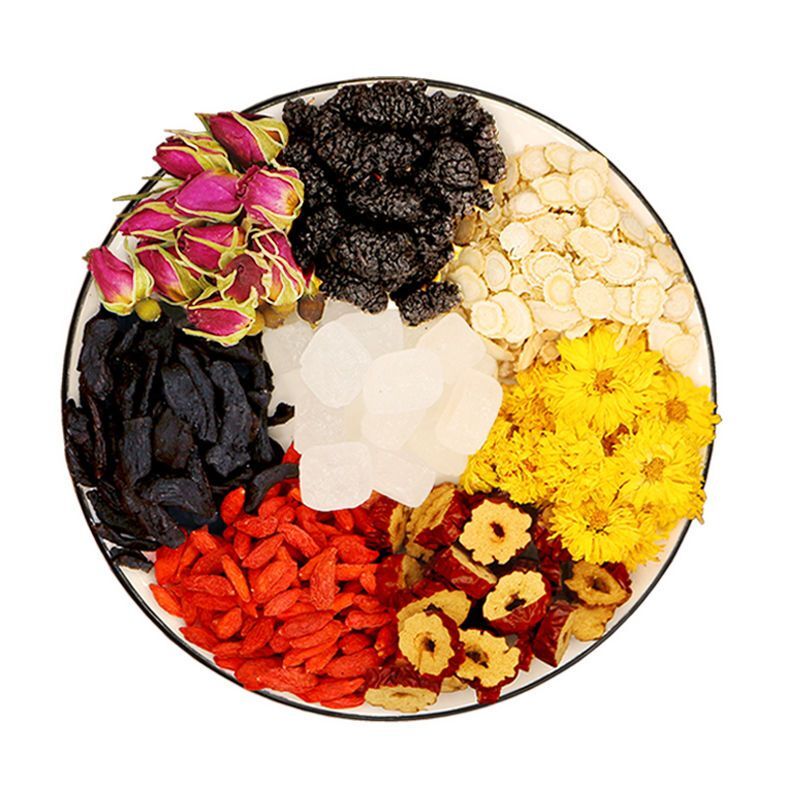 Herbal Flora Rose Ginseng Mulberry Wolfberry chrysanthemum Tea eBay