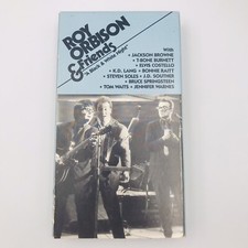 1988 Vintage Roy Orbison Friends VHS A Black White Night