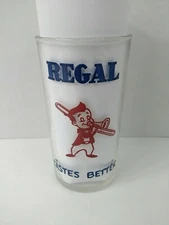 Vtg Regal Beer Glass Mug Cup A.C.L. Logo New Orleans LA Brewery - Tastes Better