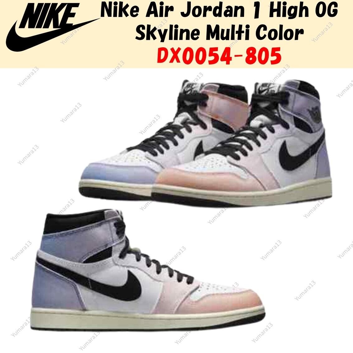 Air Jordan 1 Retro HI OG Craft Skyline Multi DX0054-805