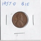 1957-D Lincoln Cent BIE Variety
