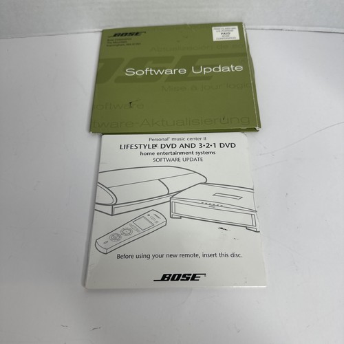 Bose Lifestyle DVD & 3 2 1 Personal Music Center II Software Update Disc Only - Picture 2 of 7