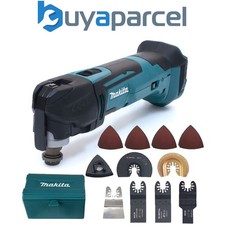 Makita DTM51Z 18v LXT Cordless Multi Tool Bare + 27pc Set Plunge Blades + Box